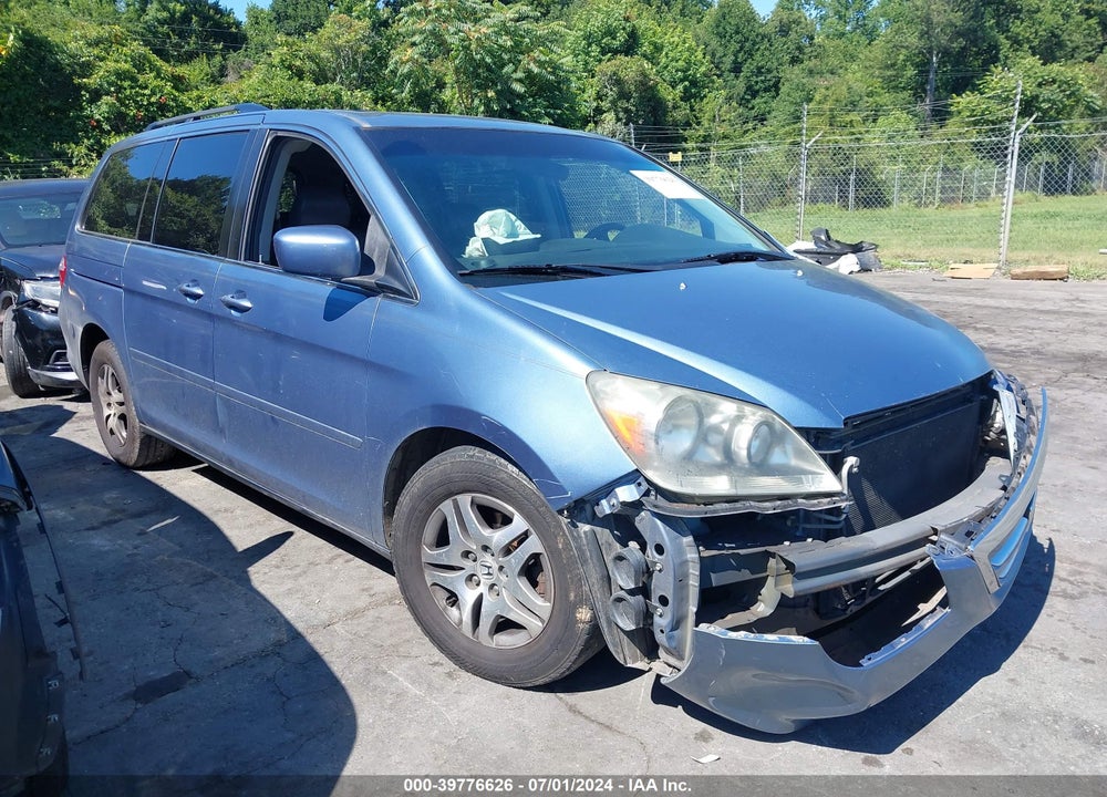 2006 HONDA ODYSSEY EX-L VIN: 5FNRL38796B108290