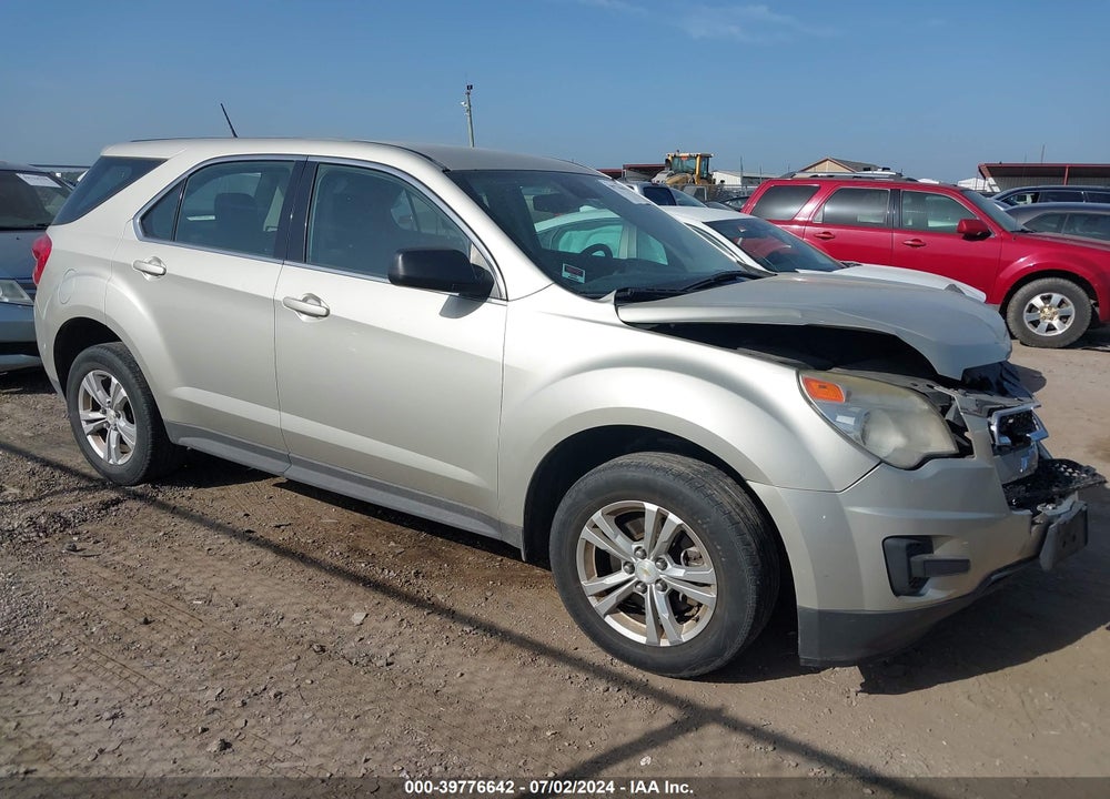 2013 CHEVROLET EQUINOX LS VIN: 2GNALBEK6D6418195