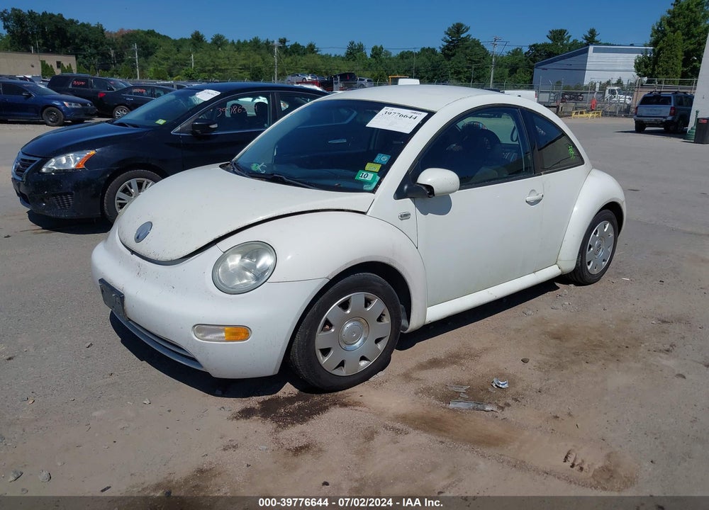 2002 VOLKSWAGEN NEW BEETLE GL VIN: 3VWBK21C22M416488