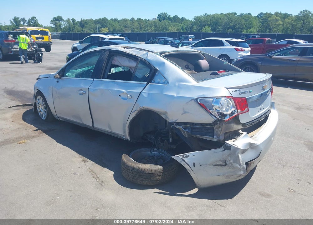 2012 CHEVROLET CRUZE ECO VIN: 1G1PJ5SC9C7219964