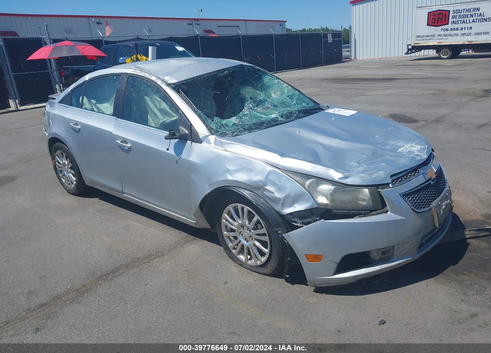 2012 CHEVROLET CRUZE ECO VIN: 1G1PJ5SC9C7219964