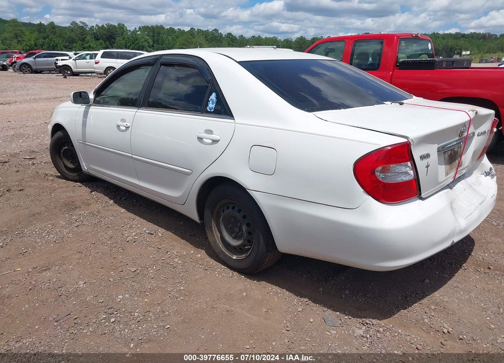 2003 TOYOTA CAMRY LE VIN: 4T1BE32K83U230078
