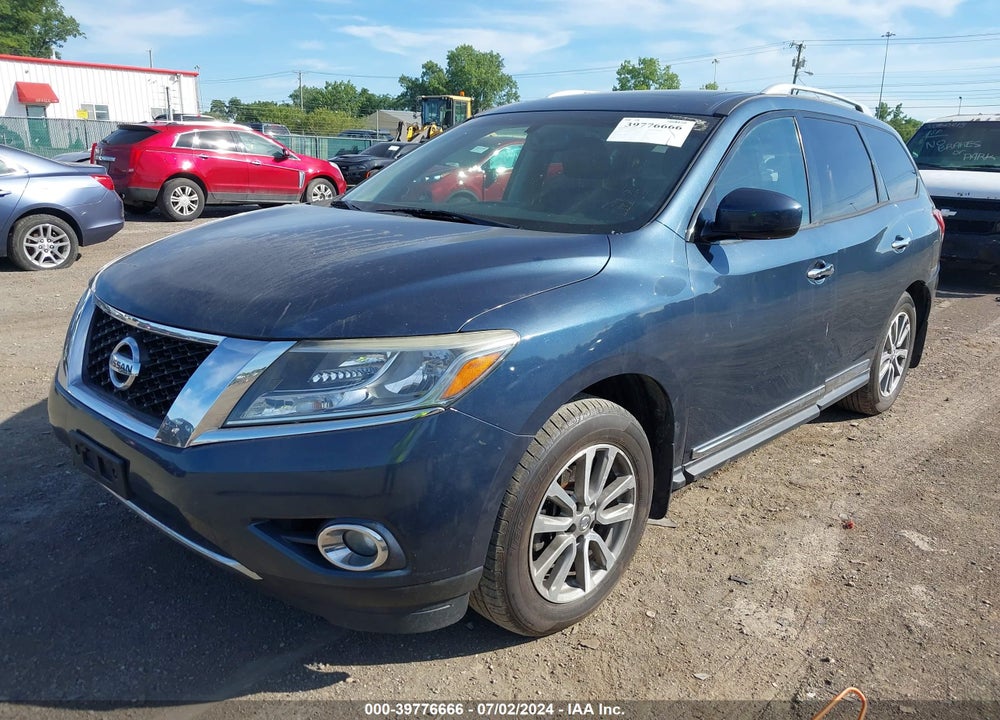 2014 NISSAN PATHFINDER SL VIN: 5N1AR2MM0EC647096