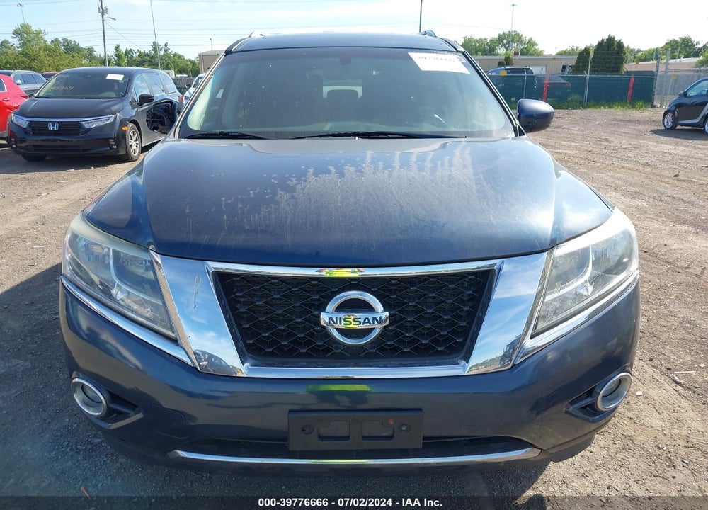 2014 NISSAN PATHFINDER SL VIN: 5N1AR2MM0EC647096