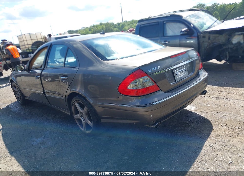 2009 MERCEDES-BENZ E 350 4MATIC VIN: WDBUF87X29B427990
