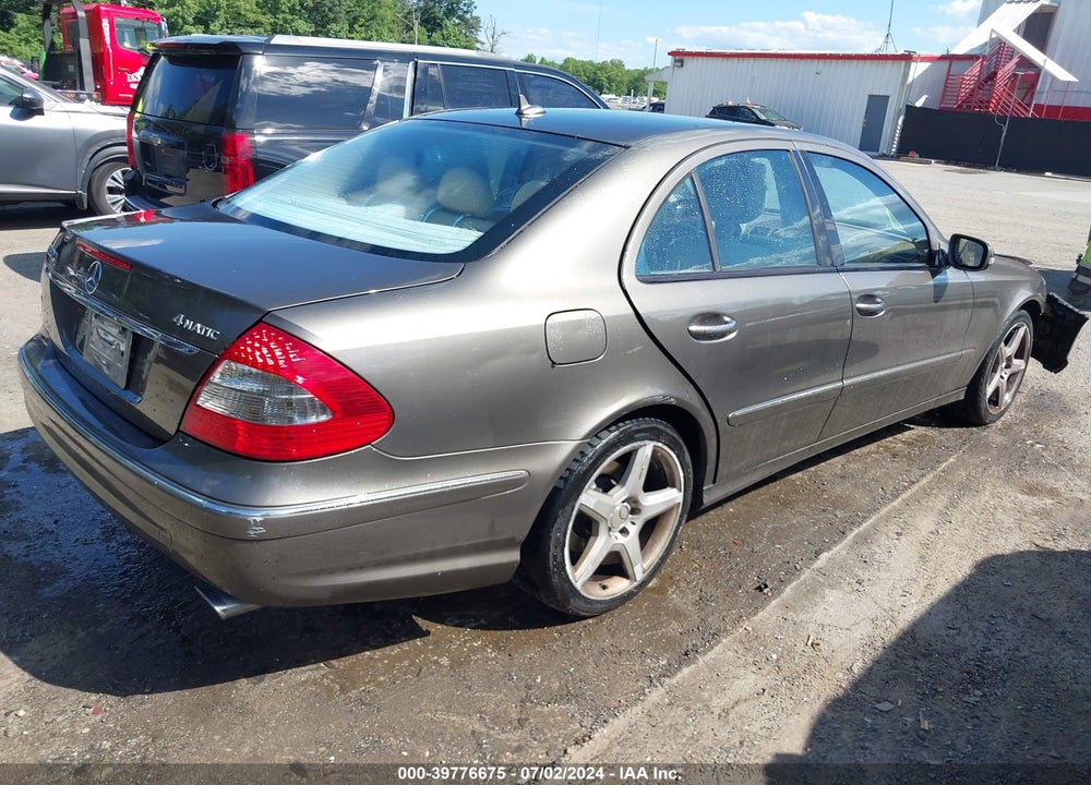2009 MERCEDES-BENZ E 350 4MATIC VIN: WDBUF87X29B427990