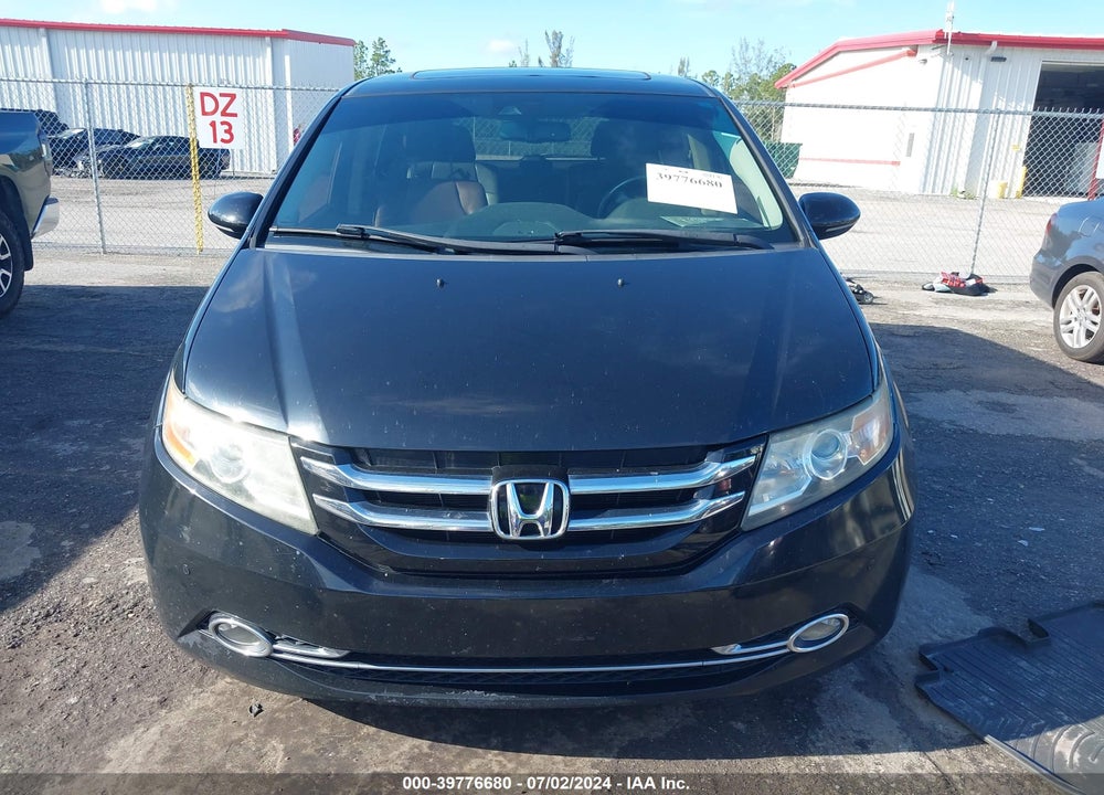 2014 HONDA ODYSSEY TOURING/TOURING ELITE VIN: 5FNRL5H93EB081678