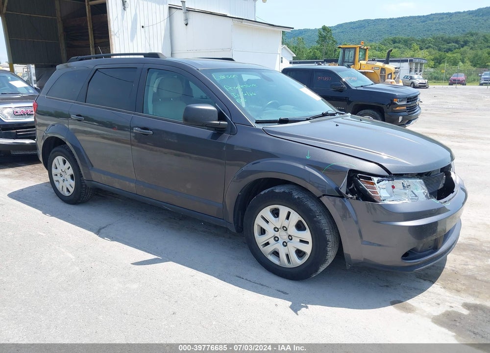2018 DODGE JOURNEY SE VIN: 3C4PDCAB9JT376186
