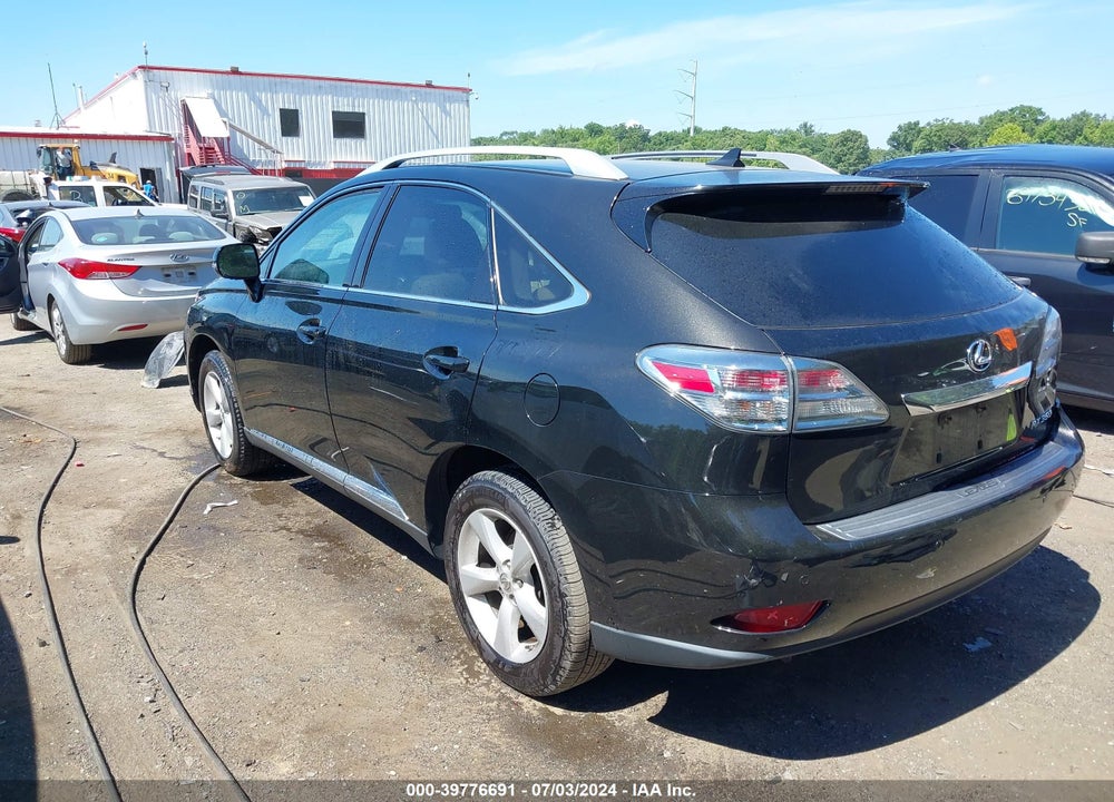 2012 LEXUS RX 350 VIN: 2T2BK1BA3CC133162