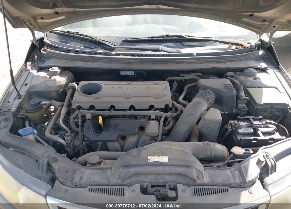 2012 KIA FORTE EX VIN: KNAFU4A24C5570514