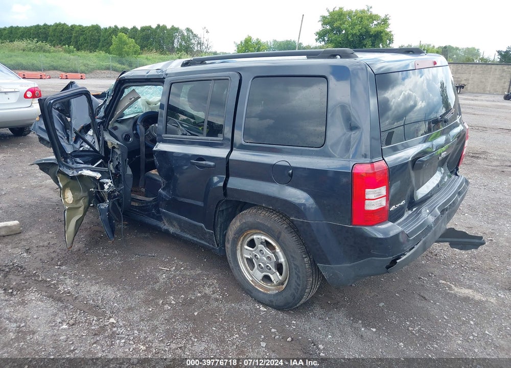 2014 JEEP PATRIOT SPORT VIN: 1C4NJRBB8ED924725