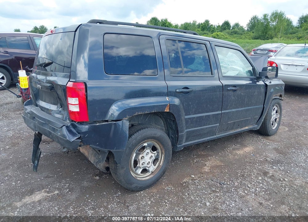 2014 JEEP PATRIOT SPORT VIN: 1C4NJRBB8ED924725