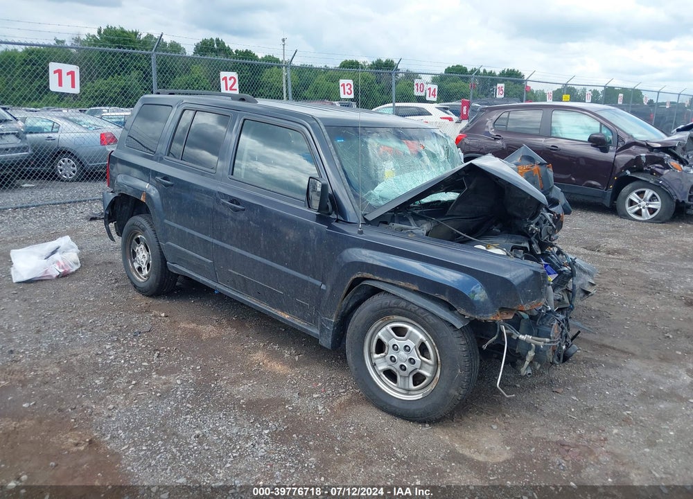 2014 JEEP PATRIOT SPORT VIN: 1C4NJRBB8ED924725