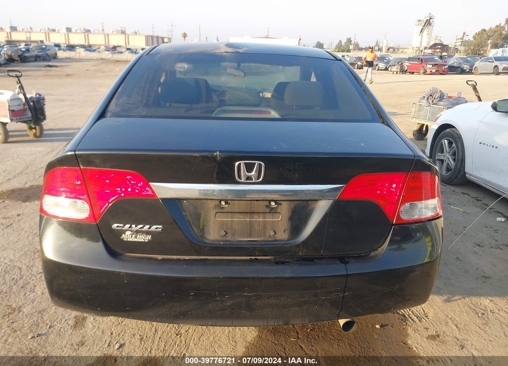 2009 HONDA CIVIC VIN: 19XFA16809E004225