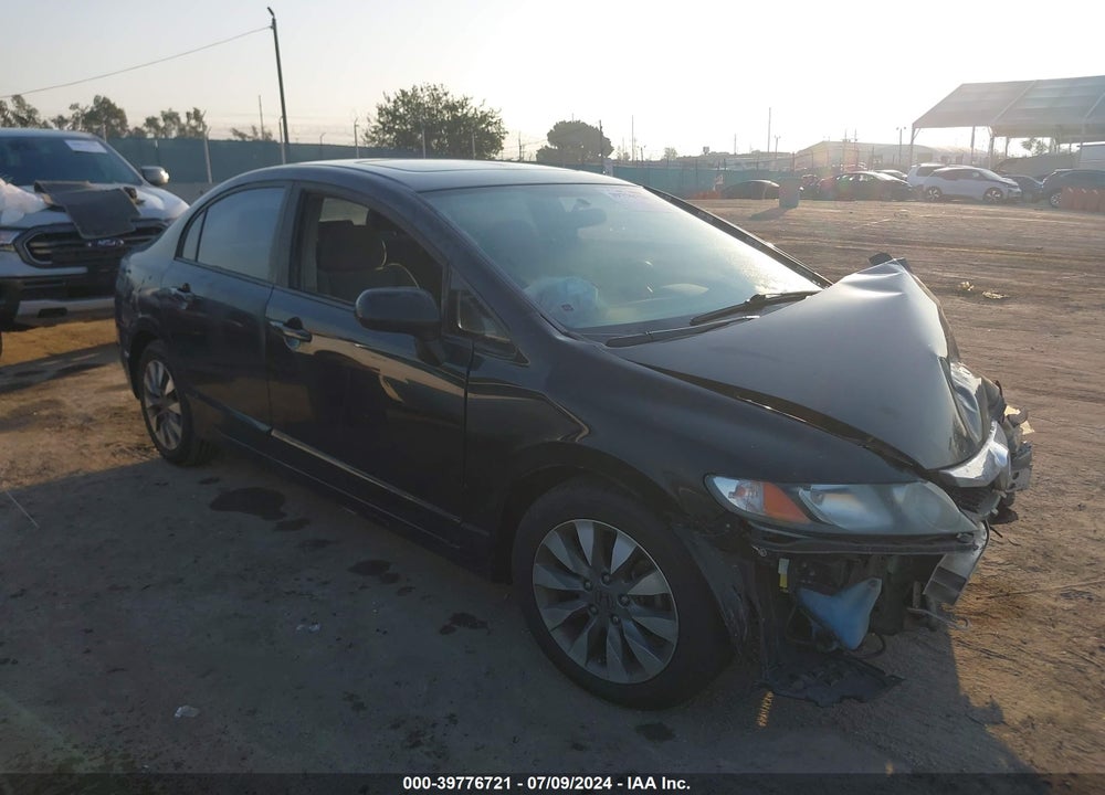 2009 HONDA CIVIC VIN: 19XFA16809E004225