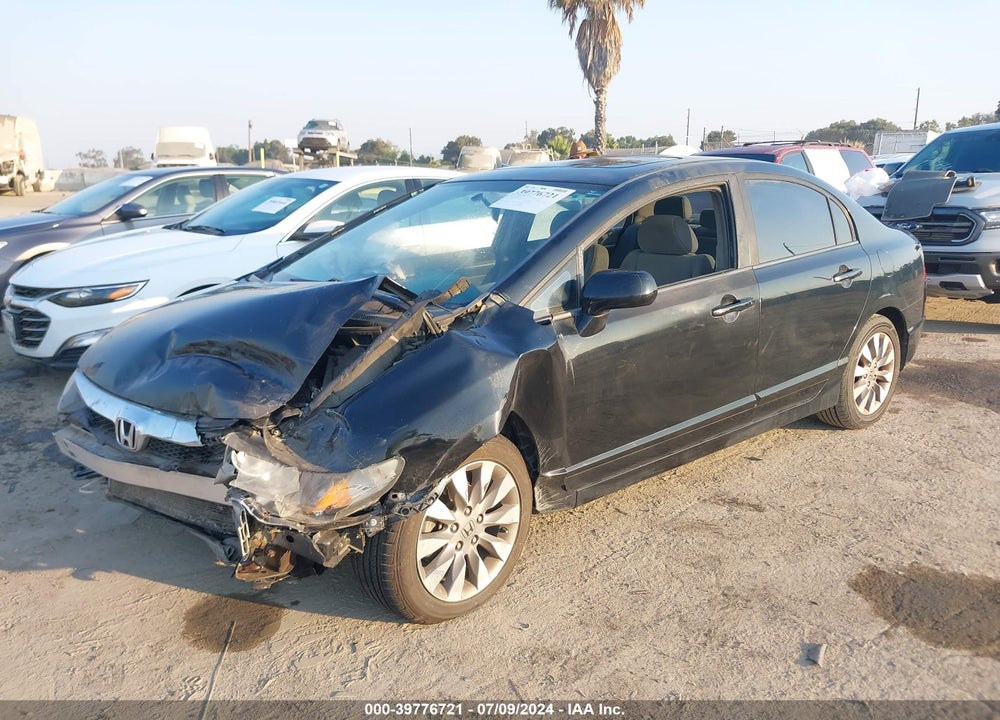 2009 HONDA CIVIC VIN: 19XFA16809E004225
