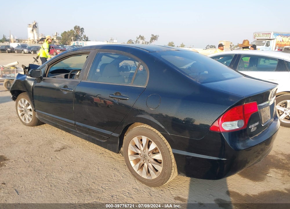 2009 HONDA CIVIC VIN: 19XFA16809E004225