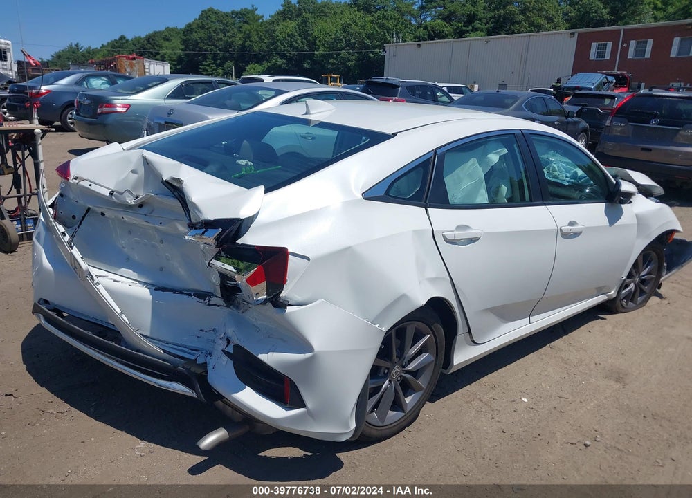 2021 HONDA CIVIC EX-L VIN: 19XFC1F74ME200209