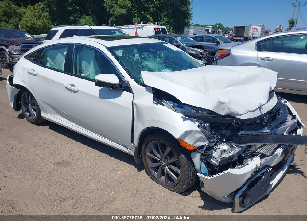2021 HONDA CIVIC EX-L VIN: 19XFC1F74ME200209