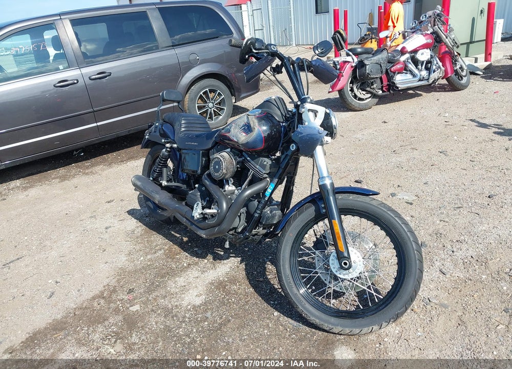2013 HARLEY-DAVIDSON FXDB DYNA STREET BOB VIN: 1HD1GX417DC317692