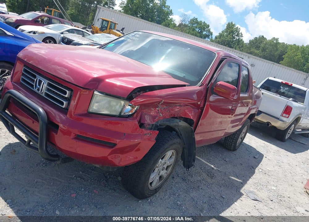 2006 HONDA RIDGELINE RTL VIN: 2HJYK16536H561282
