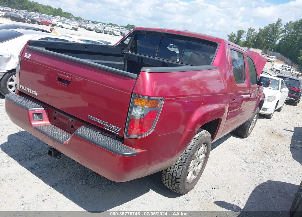 2006 HONDA RIDGELINE RTL VIN: 2HJYK16536H561282