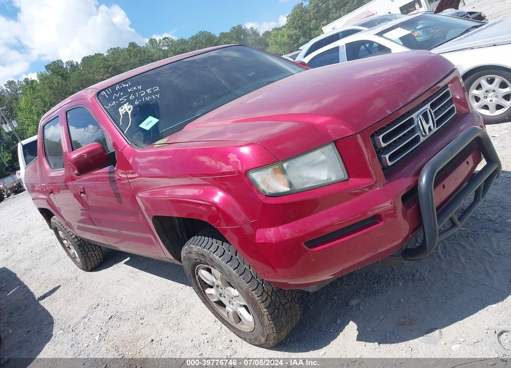 2006 HONDA RIDGELINE RTL VIN: 2HJYK16536H561282
