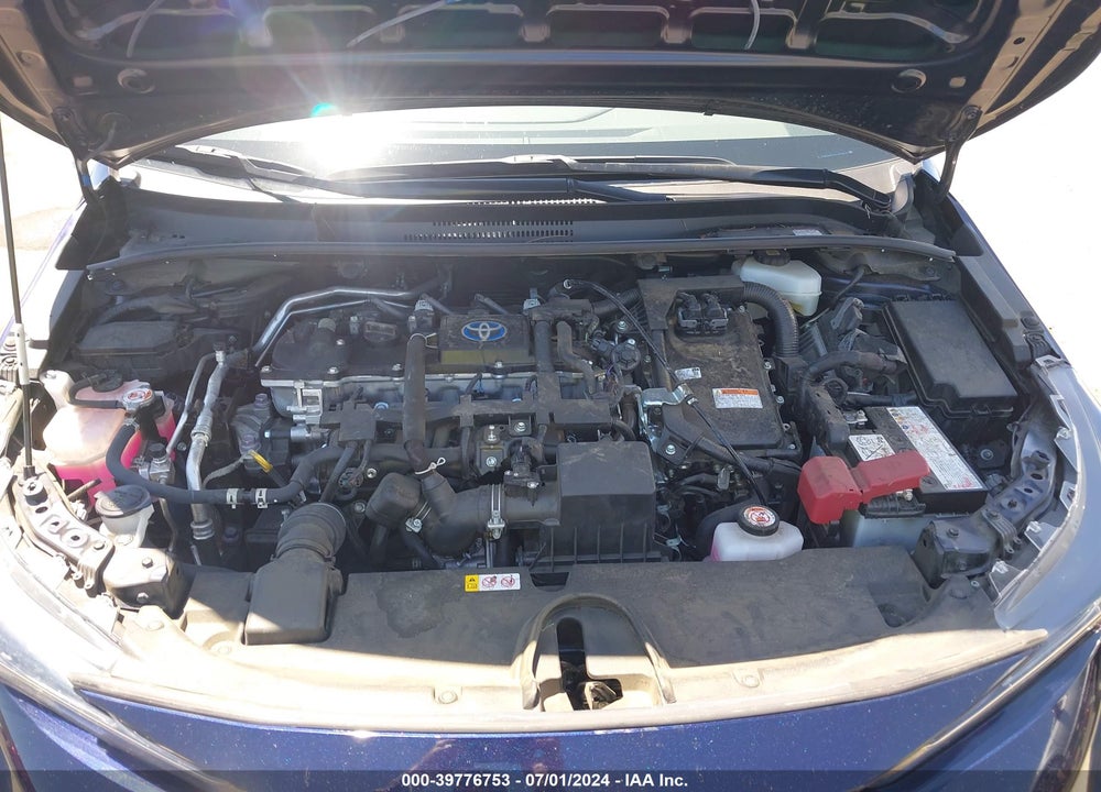 2022 TOYOTA COROLLA HYBRID LE VIN: JTDEAMDE1NJ047619