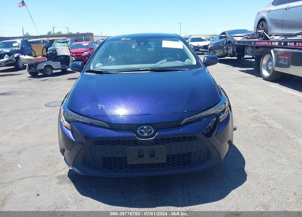 2022 TOYOTA COROLLA HYBRID LE VIN: JTDEAMDE1NJ047619