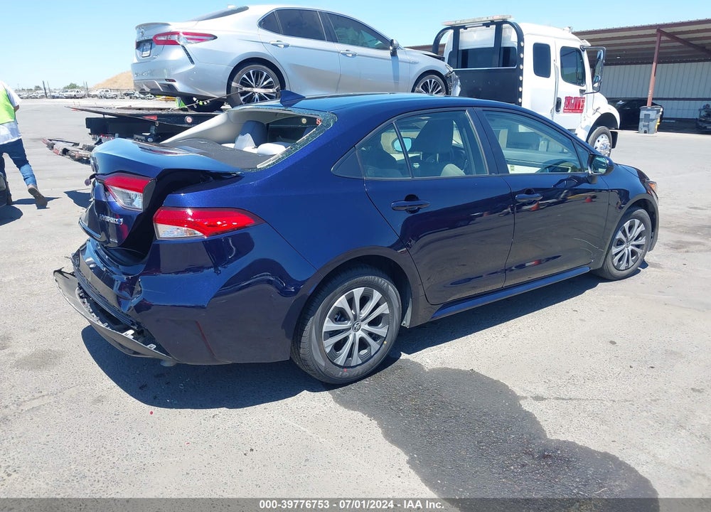 2022 TOYOTA COROLLA HYBRID LE VIN: JTDEAMDE1NJ047619