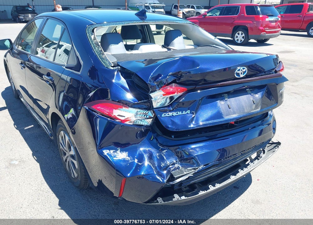 2022 TOYOTA COROLLA HYBRID LE VIN: JTDEAMDE1NJ047619