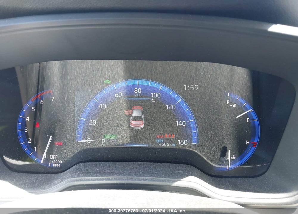 2022 TOYOTA COROLLA HYBRID LE VIN: JTDEAMDE1NJ047619