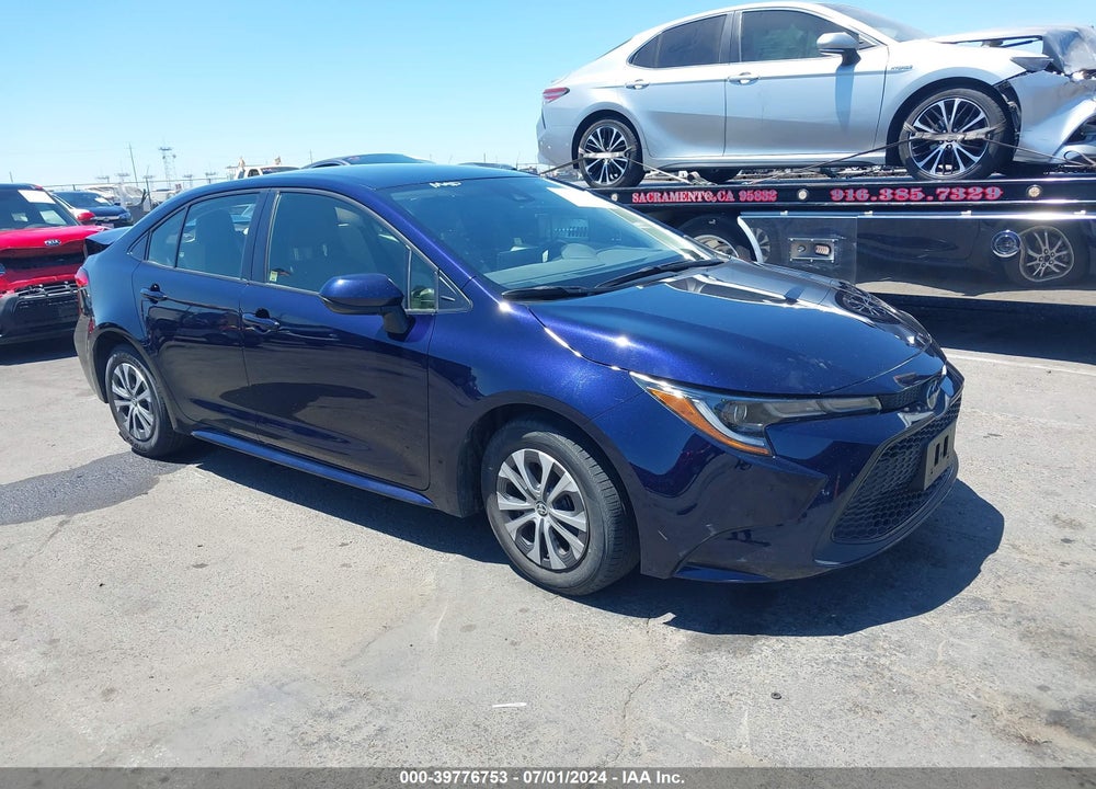 2022 TOYOTA COROLLA HYBRID LE VIN: JTDEAMDE1NJ047619