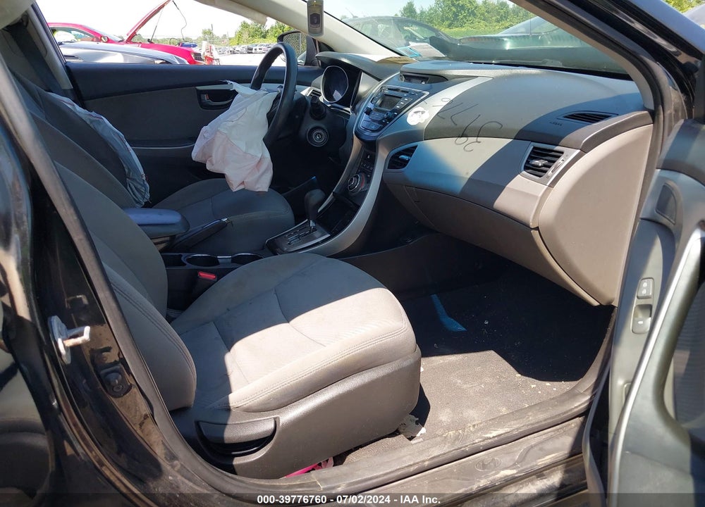 2013 HYUNDAI ELANTRA GLS VIN: 5NPDH4AE3DH393626