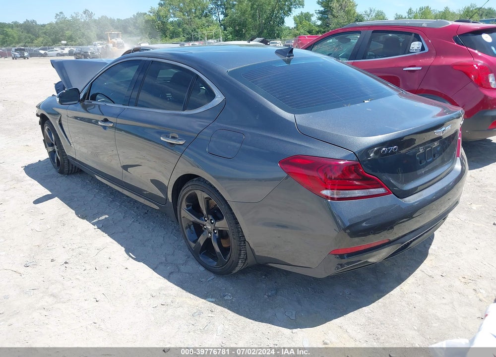 2020 GENESIS G70 2.0T AWD VIN: KMTG44LA2LU048483