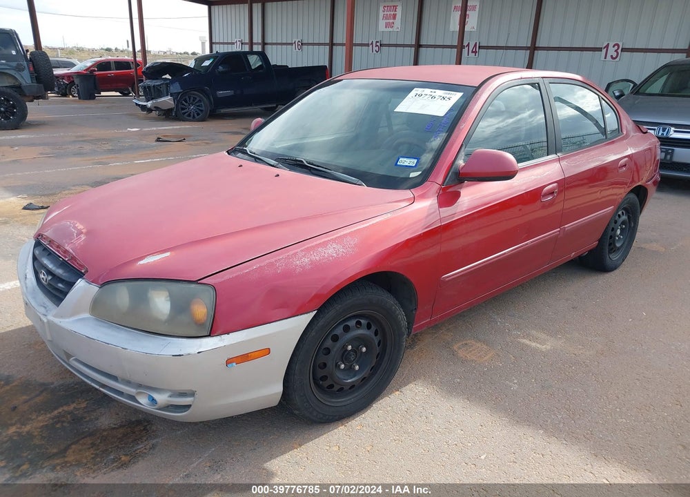 2004 HYUNDAI ELANTRA GLS/GT VIN: KMHDN46D24U784051