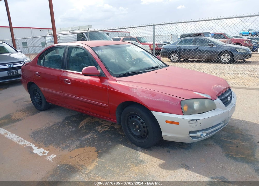 2004 HYUNDAI ELANTRA GLS/GT VIN: KMHDN46D24U784051