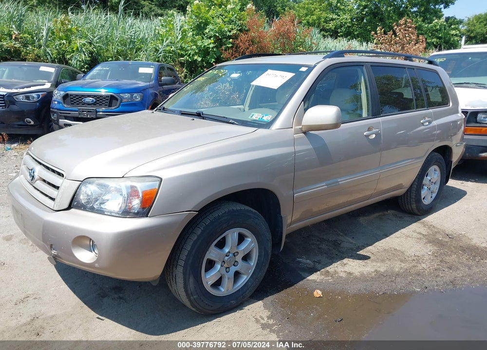 2006 TOYOTA HIGHLANDER V6 VIN: JTEEP21A760149840