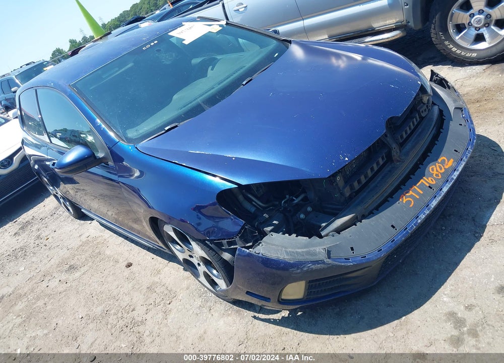 2012 VOLKSWAGEN GTI 2-DOOR VIN: WVWEV7AJ2CW131567