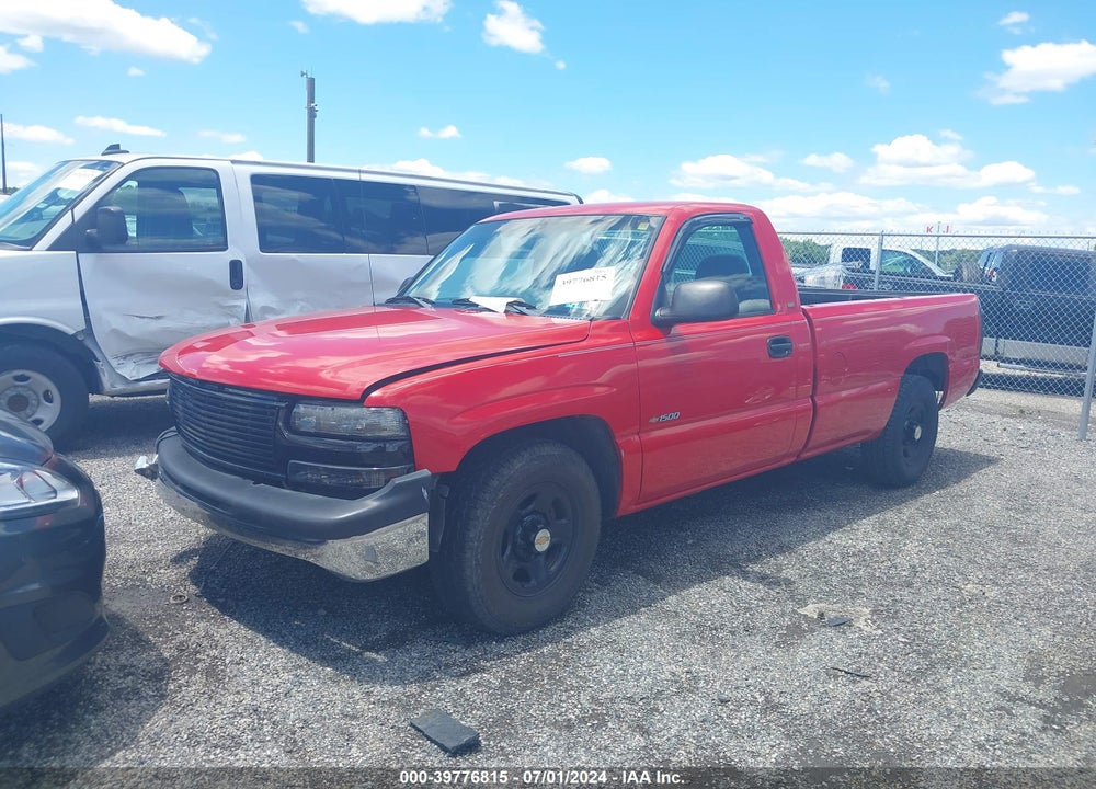 2002 CHEVROLET SILVERADO 1500 VIN: 1GCEC14W62Z104458