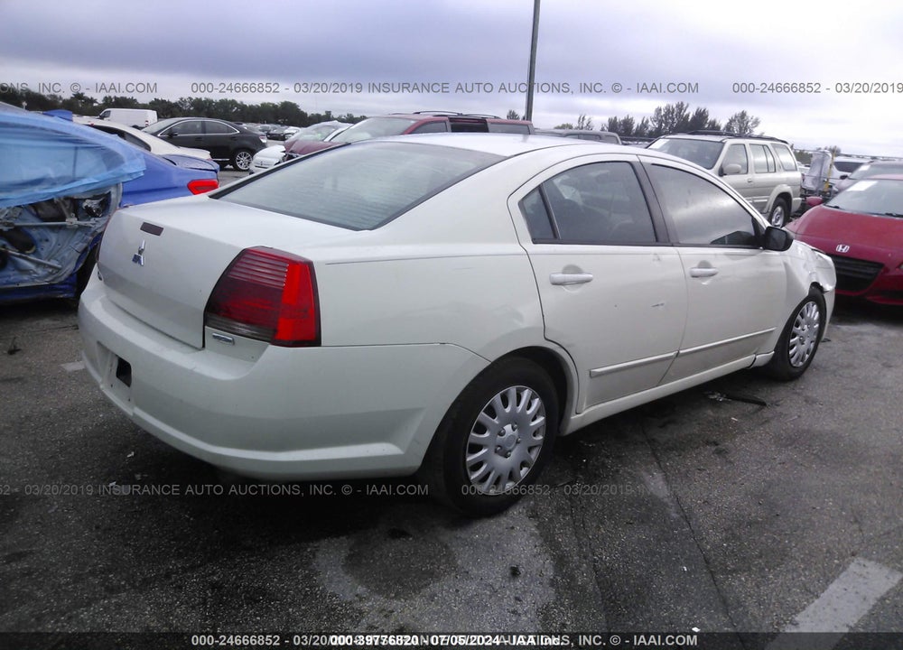 2004 MITSUBISHI GALANT ES VIN: 4A3AB36FX4E090341