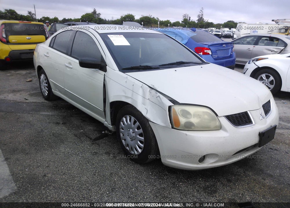 2004 MITSUBISHI GALANT ES VIN: 4A3AB36FX4E090341