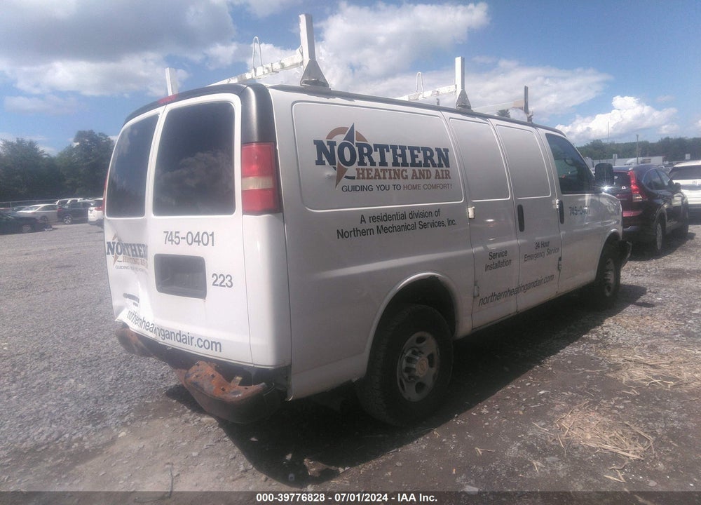 2014 CHEVROLET EXPRESS 2500 WORK VAN VIN: 1GCWGFFA5E1142628