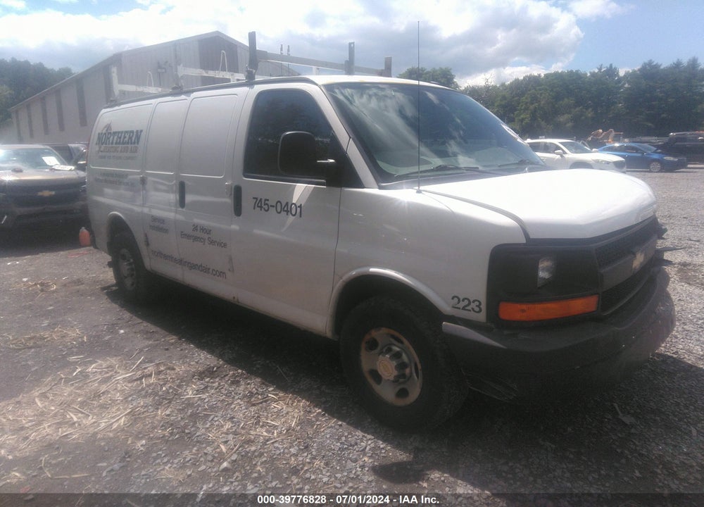 2014 CHEVROLET EXPRESS 2500 WORK VAN VIN: 1GCWGFFA5E1142628