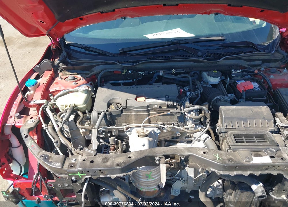 2019 HONDA CIVIC LX VIN: 2HGFC2F64KH577638