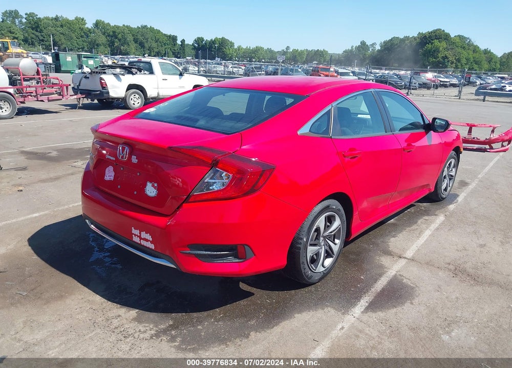 2019 HONDA CIVIC LX VIN: 2HGFC2F64KH577638