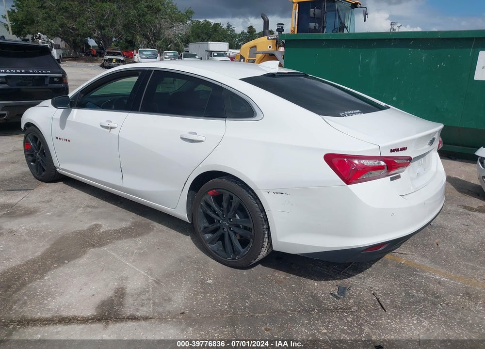 2022 CHEVROLET MALIBU FWD LT VIN: 1G1ZD5ST3NF208788