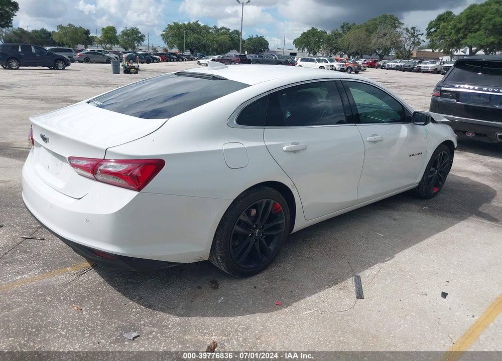 2022 CHEVROLET MALIBU FWD LT VIN: 1G1ZD5ST3NF208788
