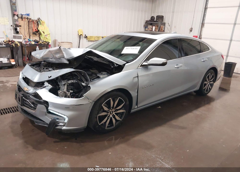 2017 CHEVROLET MALIBU 1LT VIN: 1G1ZE5ST6HF160608