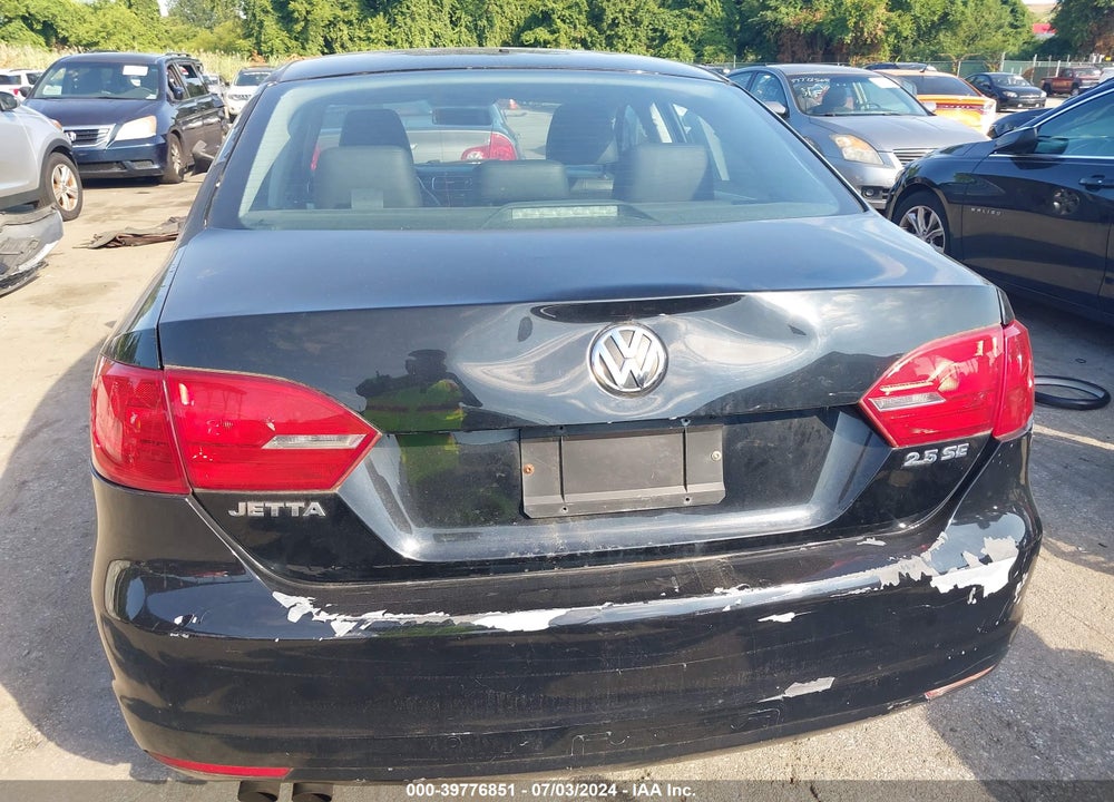 2013 VOLKSWAGEN JETTA 2.5L SE VIN: 3VWDP7AJXDM251508